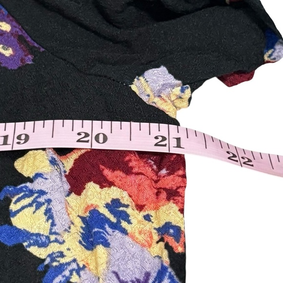 FREE PEOPLE - SIZE XS - BRUNCH A BUNCH FLORAL TUNIC TOP DRESS - VIBRANT - B17 - Picture 11 of 16